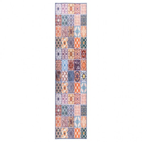 Tæppeløber 80x350 cm mosaikmønster