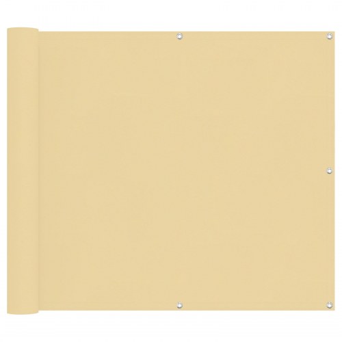 Altan Skærm Sandfarvet 100 x 300 cm Oxford stof