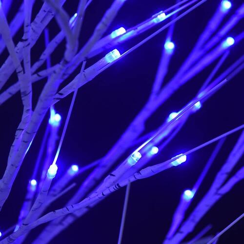 Lystræ 200 LED'er 2,2 m indendørs/udendørs pil blåt lys