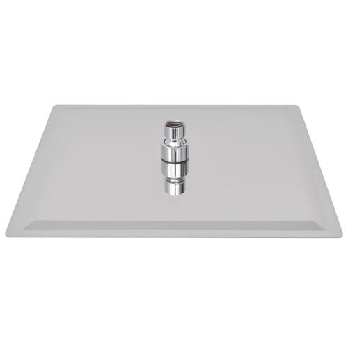 Brusehoved rainshower-funktion 2 stk. rustfrit stål 30 x 30 cm