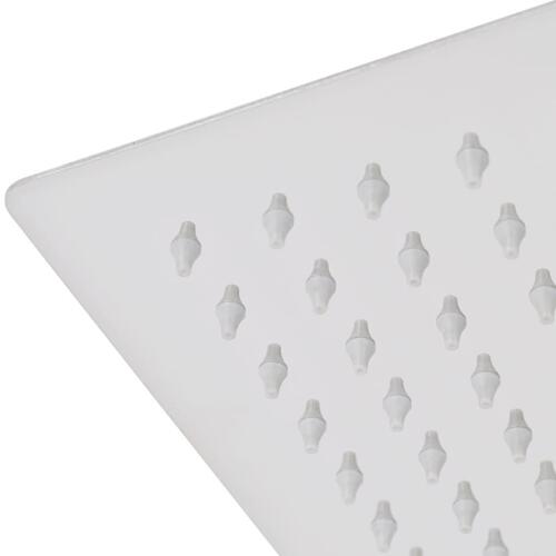 Brusehoved rainshower-funktion 2 stk. rustfrit stål 30 x 30 cm