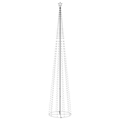 Lysende juletræ 160x500 cm 752 LED'er blåt lys