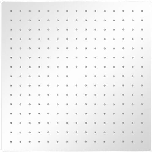 Brusehoveder rainshower-funktion 2 stk. rustfrit stål 40 x 40 cm
