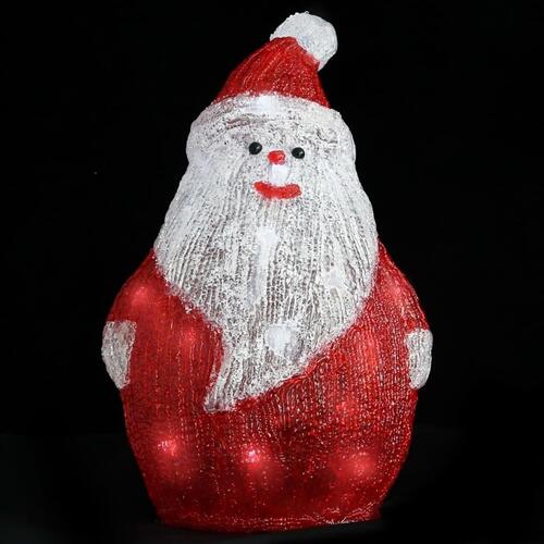 LED-julefigurer 3 stk. akryl inde/ude