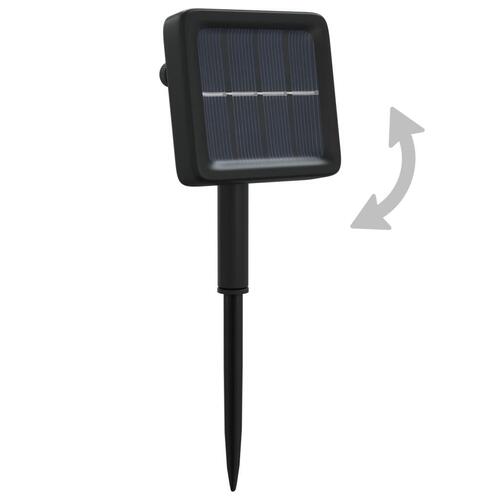 Lyskæder 5 stk. 5x200 LED inde/ude soldrevet blå