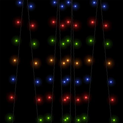 Lyskæder 5 stk. 5x200 LED inde/ude soldrevet kold hvid