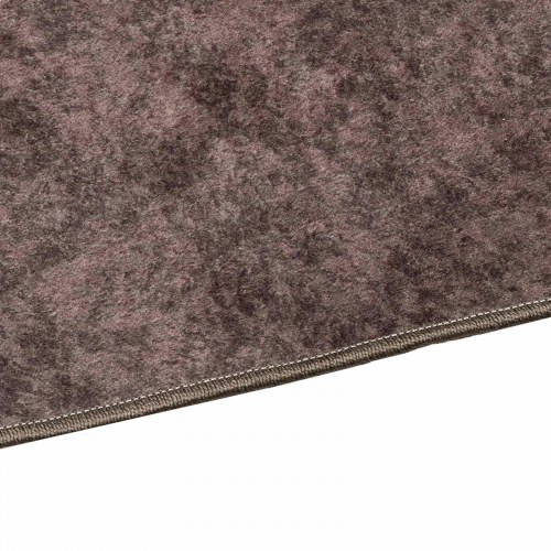 Løber tæppe MARSA - grå 80 × 250 cm, polyester med skridsikker PVC-bagside