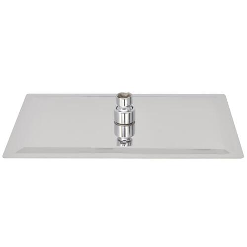 Bruserhoveder rainshower-funktion 2 stk. rustfrit stål 20 x 30 cm