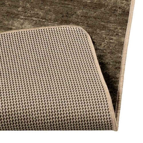 Løber tæppe MARSA - skovgrøn 120 × 170 cm, polyester med skridsikker PVC-bagside
