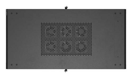 Lanberg FF01-6222-23B - 22U fritstående rackskab, sort billede