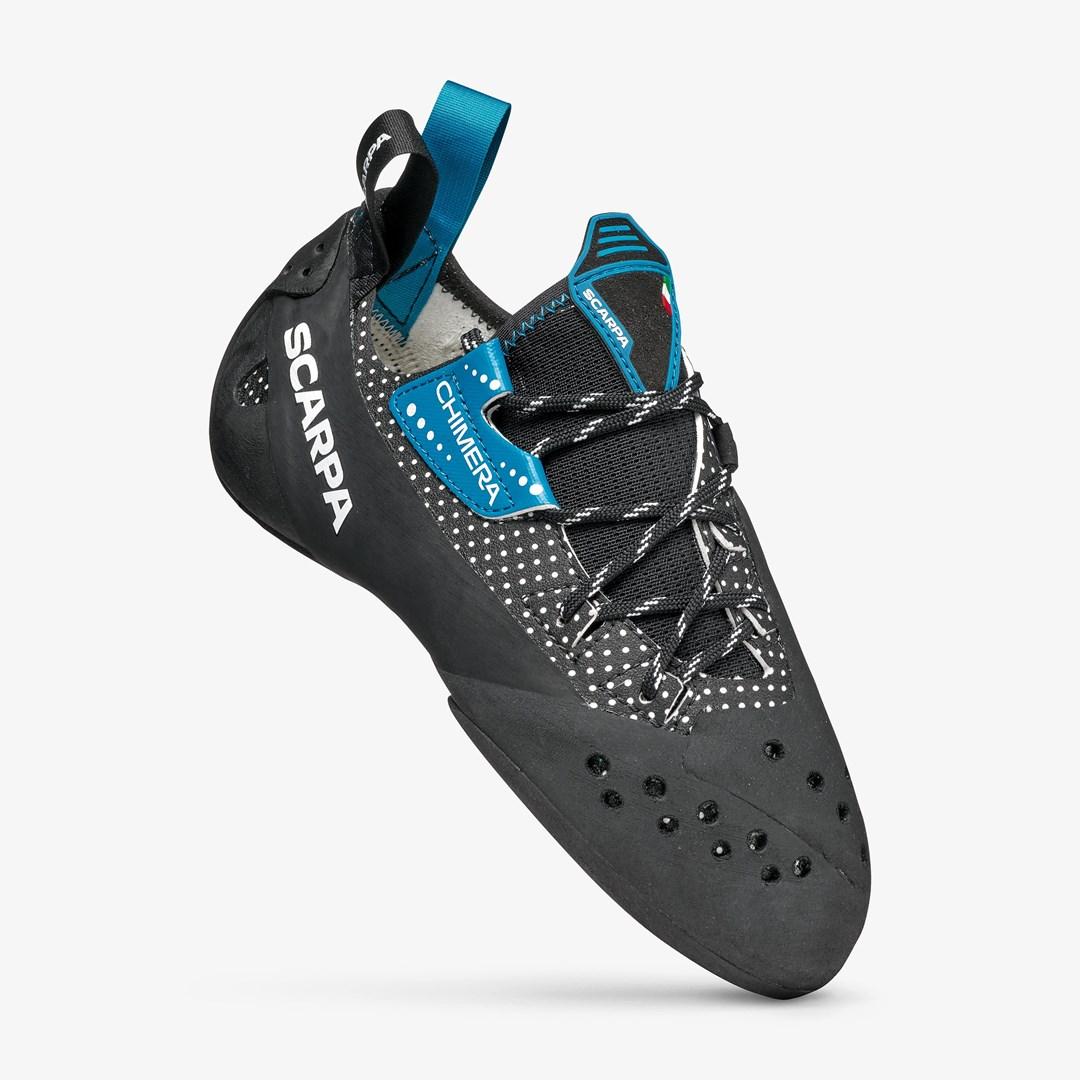 Scarpa Chimera klatresko – 41,5 – sort/hvid/azure billede