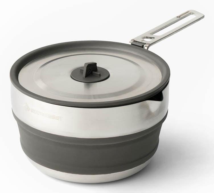Sea to Summit Detour gryde 1,8 l - rustfrit stål/grå billede