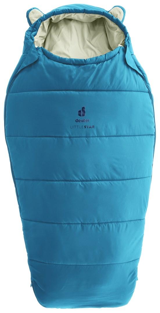 Deuter Little Star - børne-mummiesovepose, hulfiber, lyseblå billede