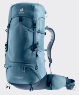 Deuter Aircontact Lite 50 + 10 vandrerygsæk - 50/60 L, blå billede