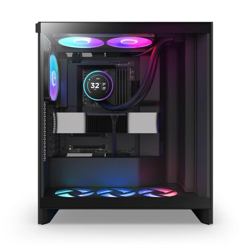 NZXT Kraken Elite 420 RGB – AIO vandkøler til processor, 3×140 mm, sort