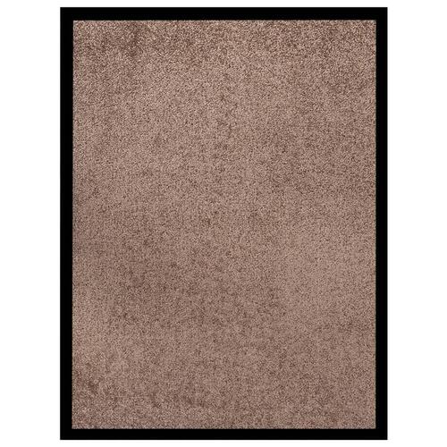 Dørmåtte 60x80 cm brun