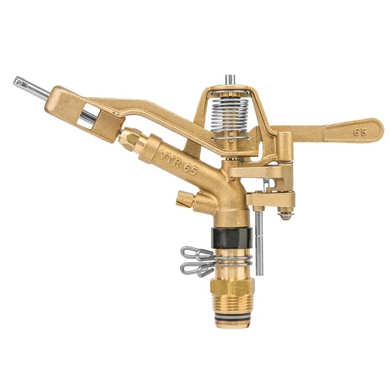 BRADAS pulserende, roterende justerbar vandingssprinkler - GZ 1″ billede
