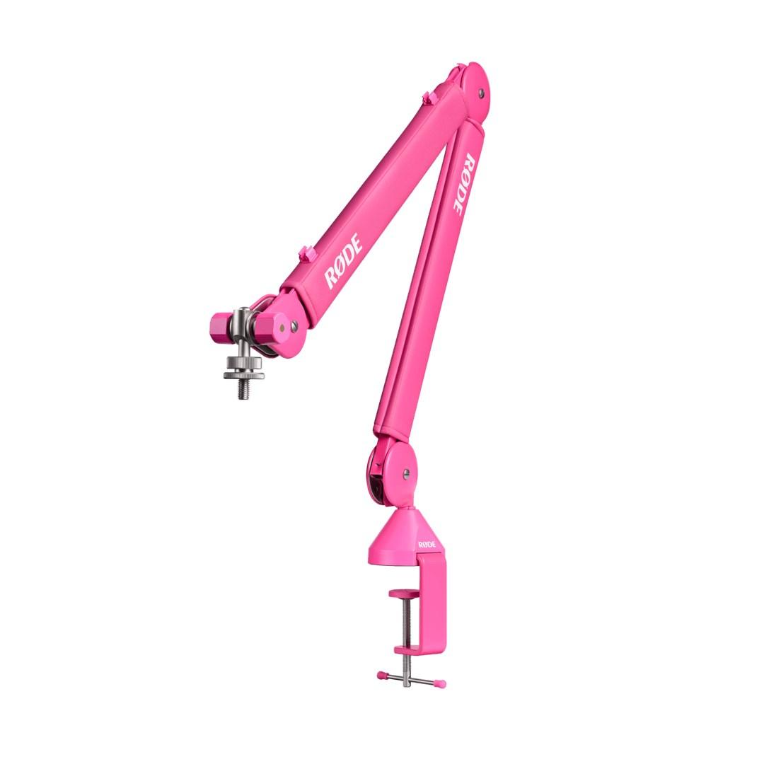 RØDE PSA-1+ broadcast mikrofonarm - pink, bordklemme billede