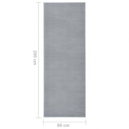 Tæppeløber 80x200 cm BCF grå