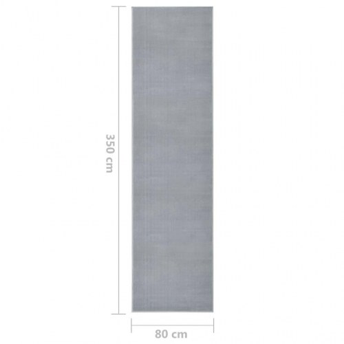 Tæppeløber 80x350 cm BCF grå