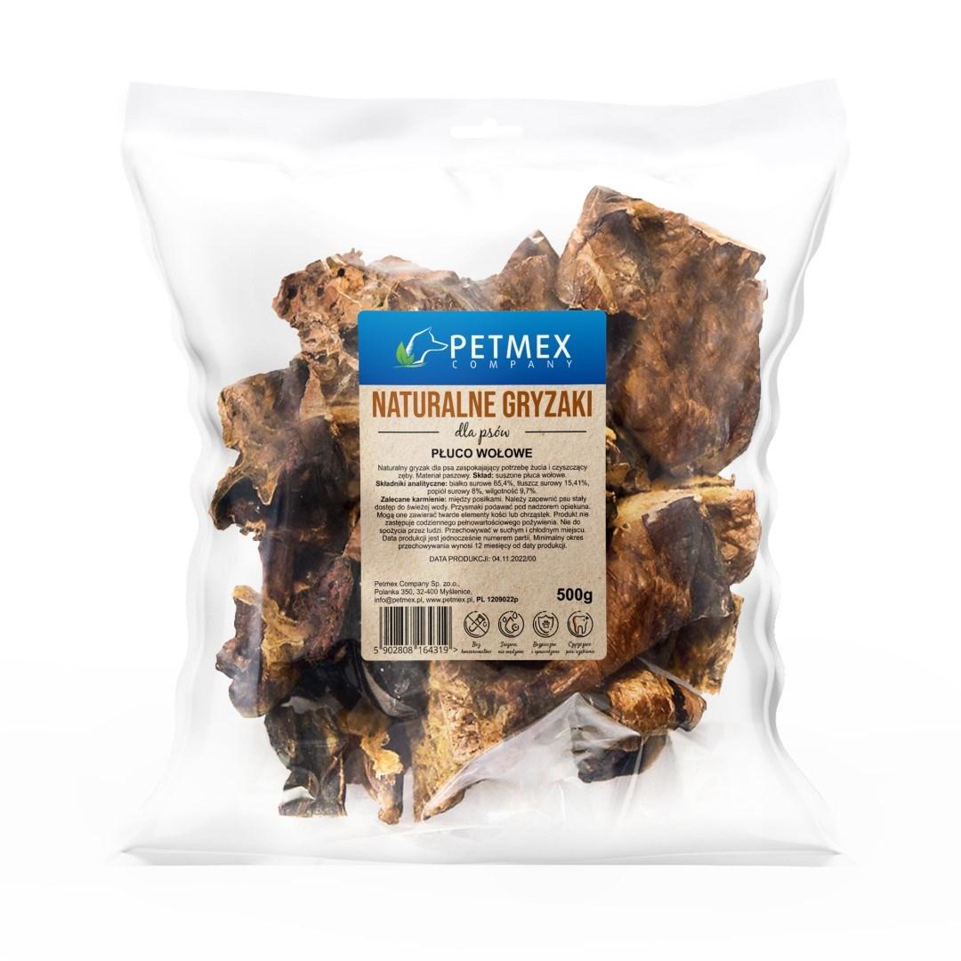 PETMEX okselunge – naturlig hundesnack 500 g billede