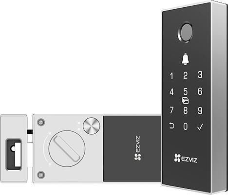 Ezviz DL03 Pro smart digital lås til dør