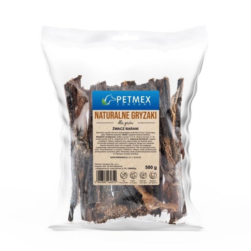 PETMEX lammevom – hundesnack – 500 g billede