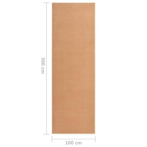 Tæppeløber 100x300 cm BCF beige