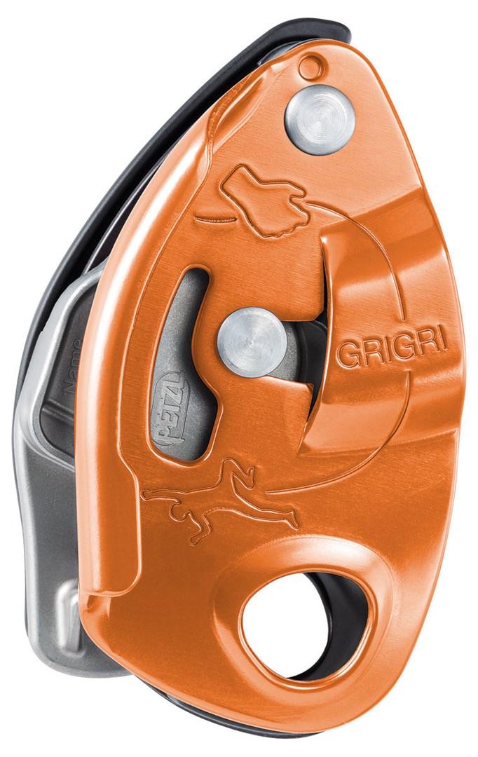 Petzl GRIGRI sikringsanordning - aluminium/stål, orange/rød billede