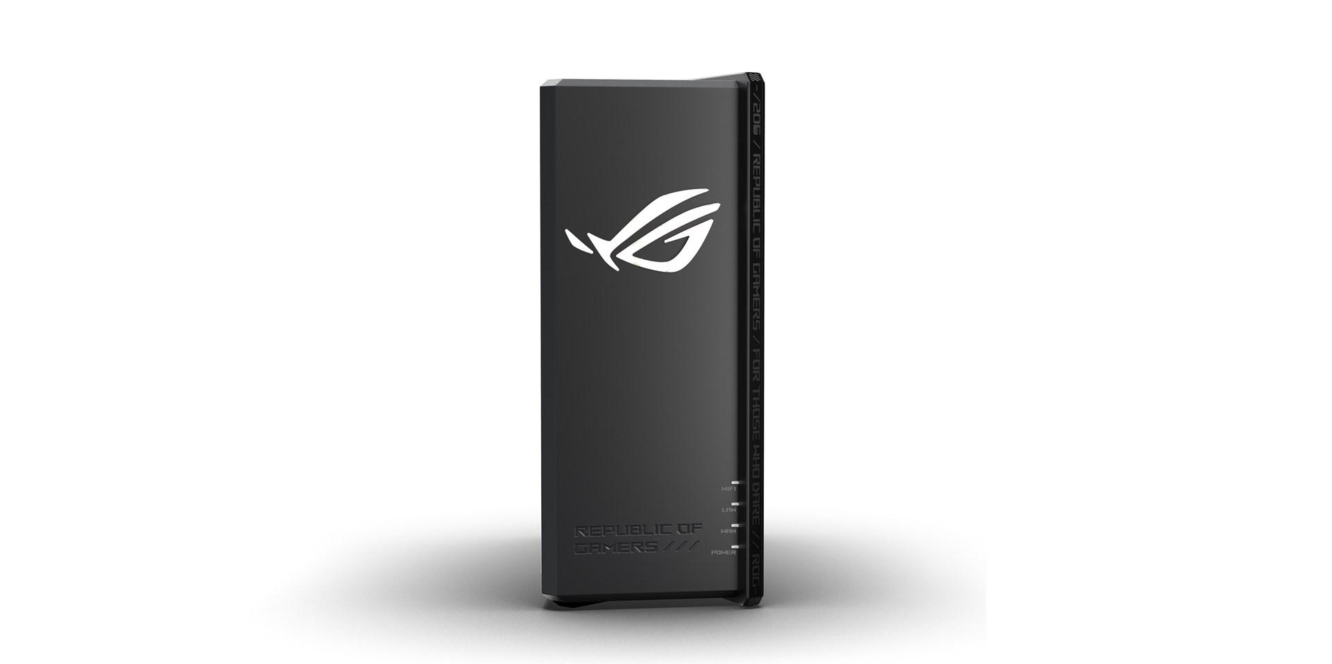 ASUS ROG Strix GS-BE18000 tri-band Wi‑Fi 7 router - 2,5G Ethernet, sort
