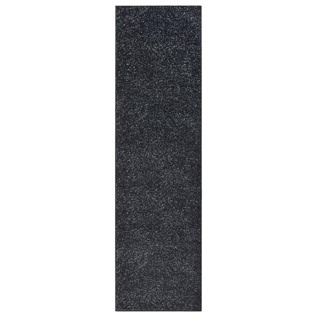 Tæppeløber 80x300 cm BCF antracitgrå