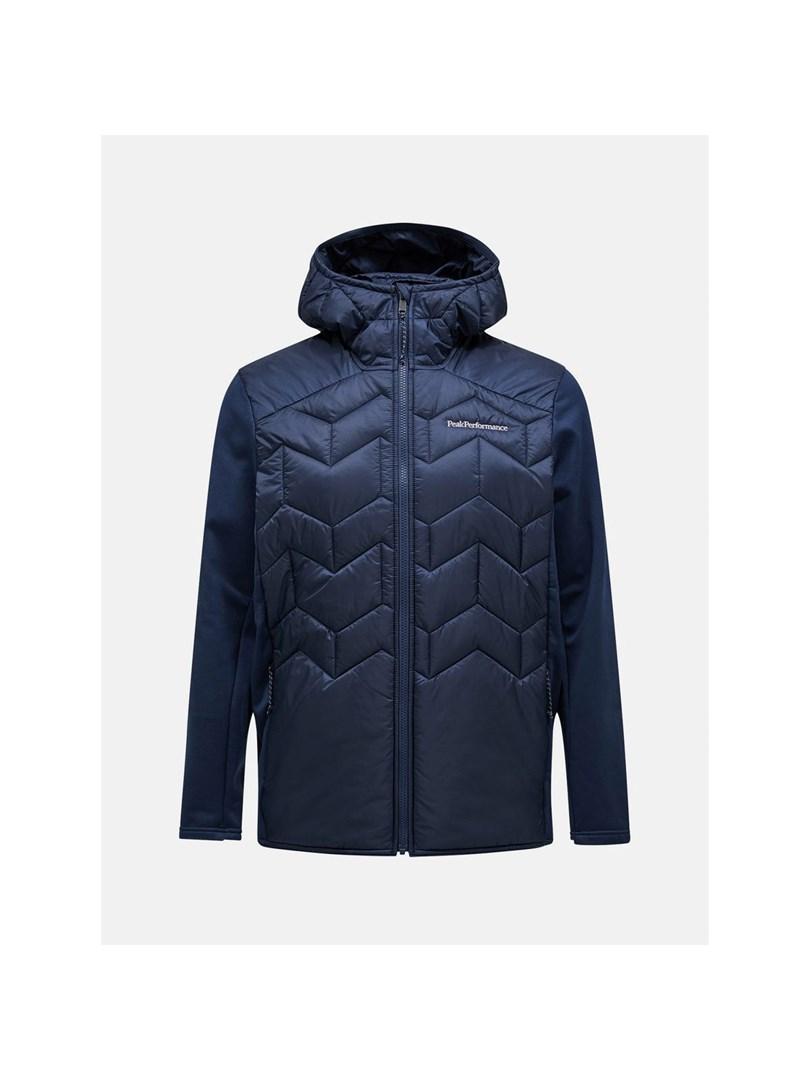 Peak Performance Elevate Hybrid jakke - navy hættejakke til herre billede