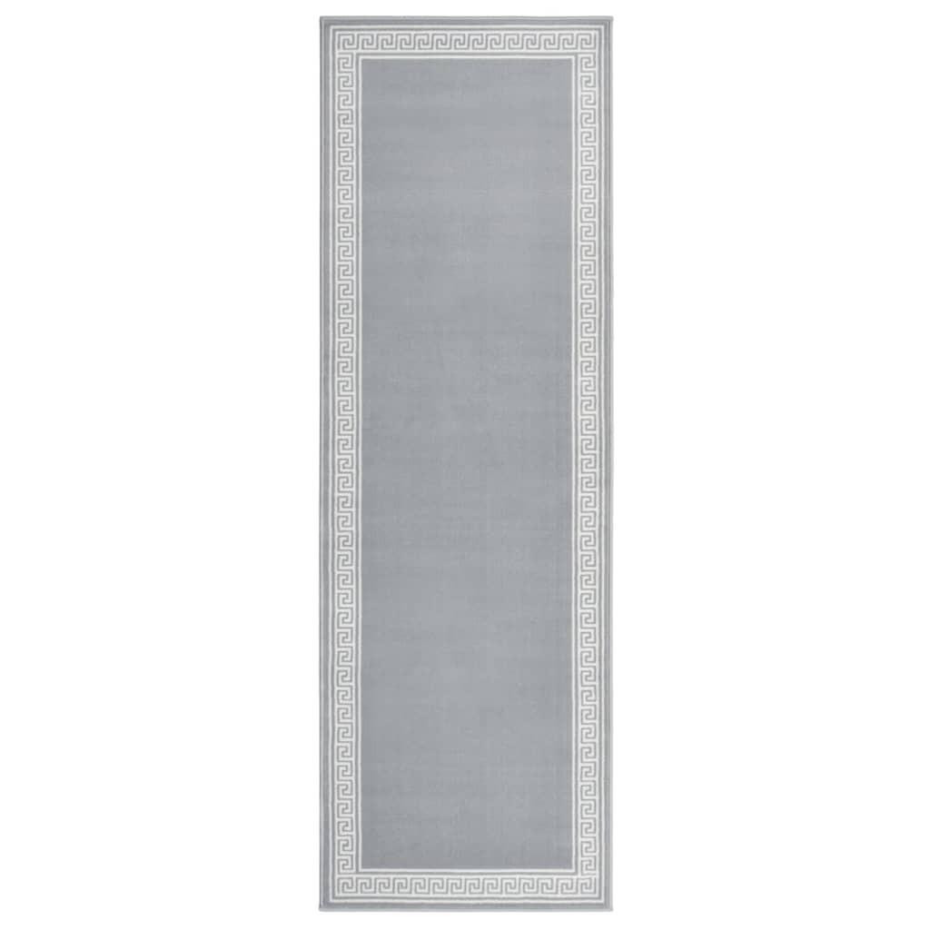 Tæppeløber 60x200 cm med motiv BCF grå