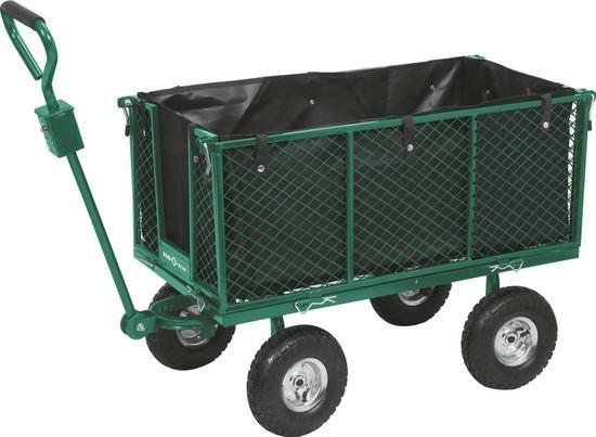 TOYA FLO havetransportvogn - trådvogn 300 kg billede