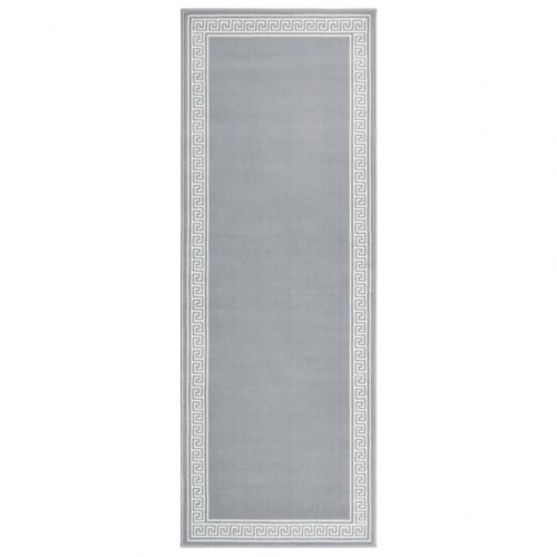 Tæppeløber 80x200 cm med motiv BCF grå