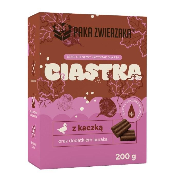 PAKA ZWIERZAKA hundegodbid – and med rødbede, glutenfri – 200 g billede