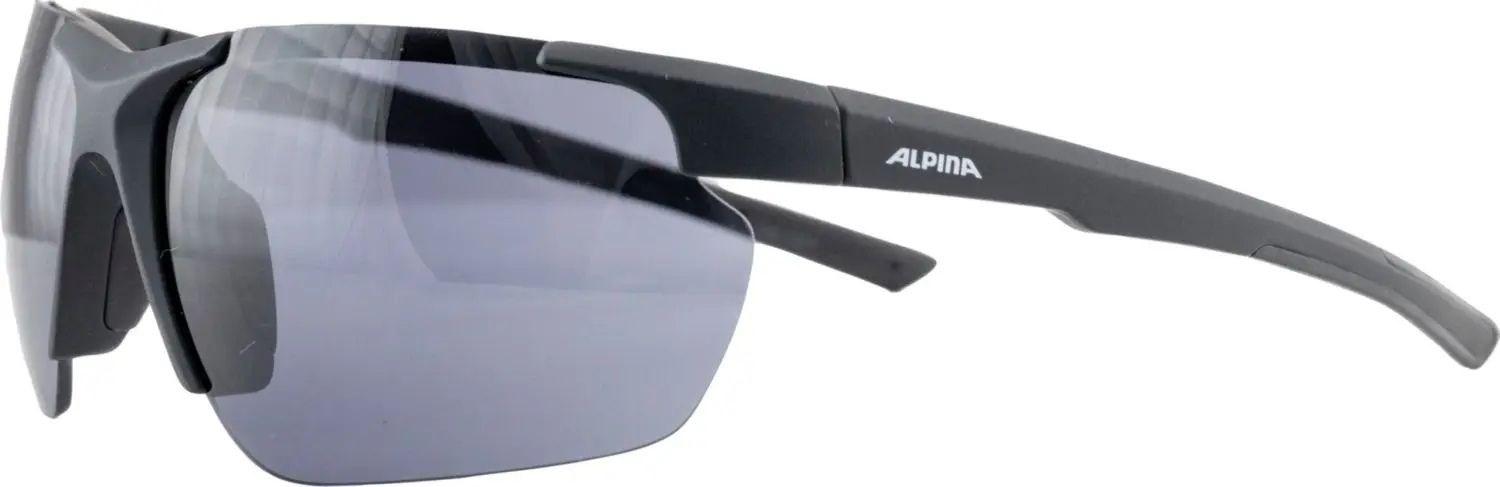 ALPINA Defey HR cykelbriller - Black Matt, sorte linser Cat. 3 billede