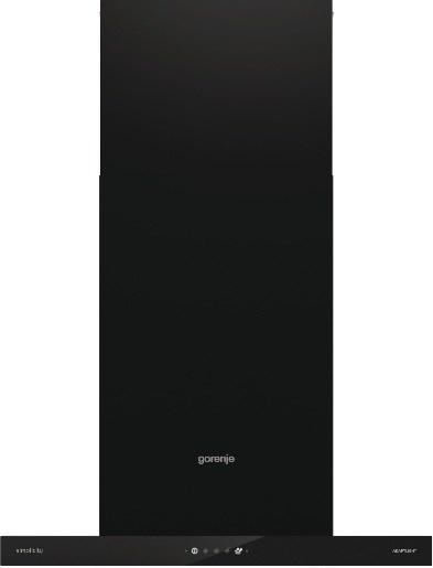 Gorenje WHT6SYB vægmonteret emhætte - sort, 60 cm billede