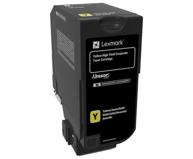 Lexmark gul toner - høj kapacitet (XL), original billede