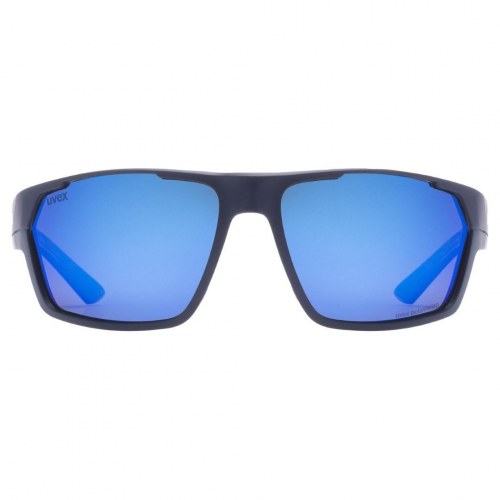 uvex sportstyle 233 P cykel- og multisportsbriller – navy, spejllinse