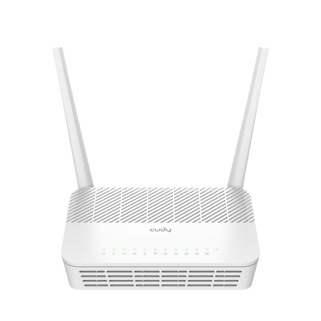 Cudy GP1200 dual-band Wi‑Fi 5 router – Gigabit, hvid billede