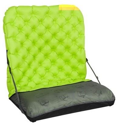 Sea to Summit Air Chair - 45 cm stolbetræk til luftmadras, sort/lime billede