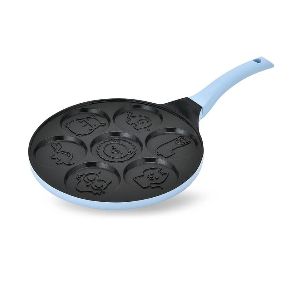 Maestro MR-1222-C pandekagepande 26 cm - blå/sort, non-stick billede
