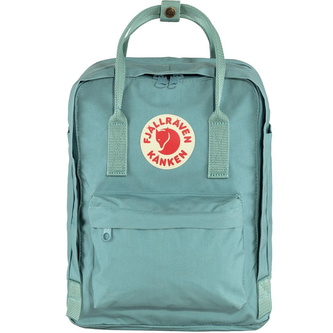 Fjällräven Kånken Laptop 13" - blå byrygsæk med pc-rum, 13 l billede