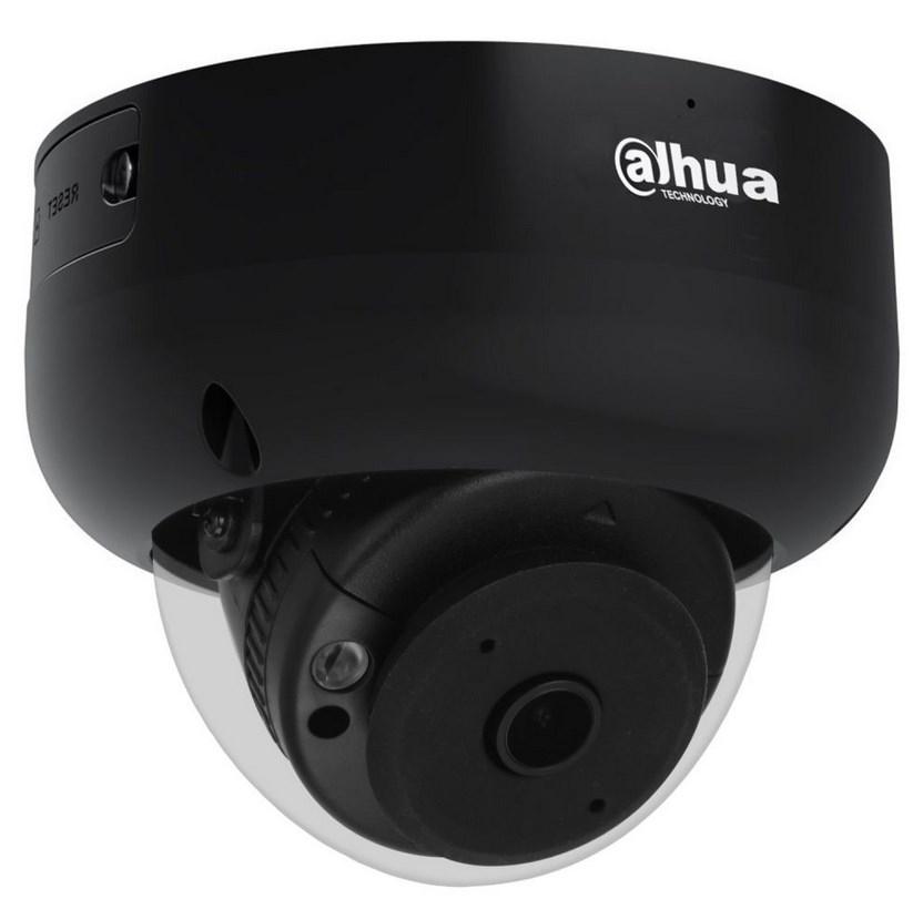 Dahua IPC-HDBW3441R-AS-P-0210B – sort dome IP-overvågningskamera billede