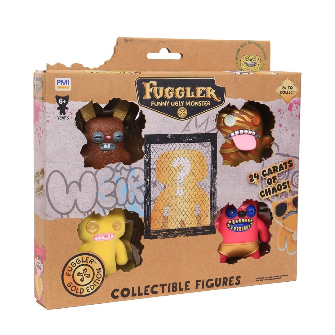 Fuggler S3 Gold Edition - 5-pak deluxe samlefigurer (assorteret) billede