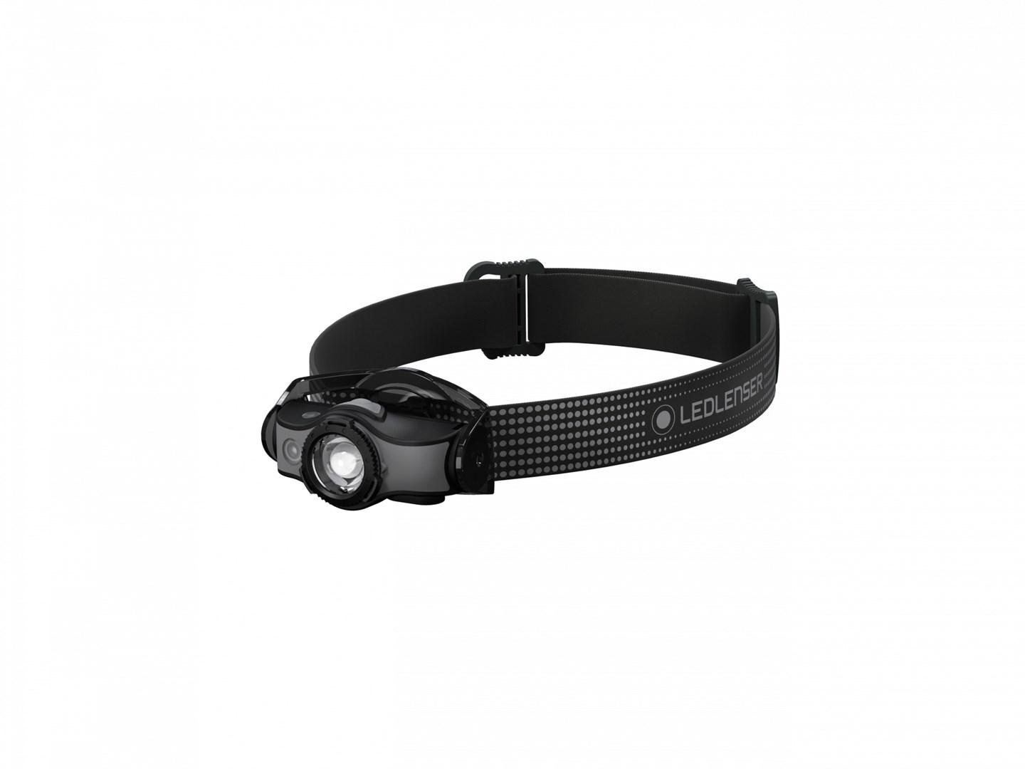 Ledlenser MH5 pandelampe - 400 lm, sort/grå