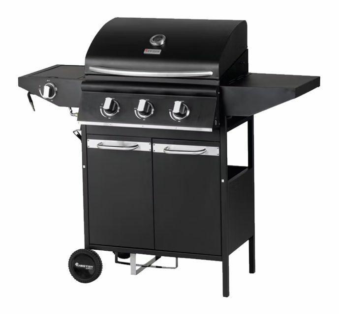 MASTER GRILL gasgrill med 3 brændere - MG673 billede