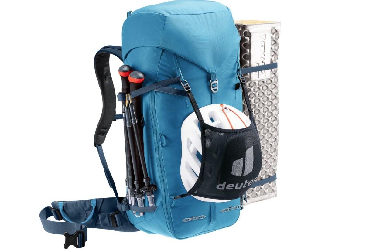 Deuter Guide 34+8 vandrerygsæk - Wave Ink (blå) billede