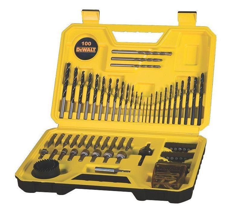 DeWALT DT71563 bit- og bor-sæt - 100 dele i kuffert